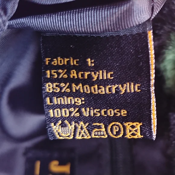 Jayley Collection Faux Fur Bag Purse Handbag Black & Green Checkered - Picture 6 of 11